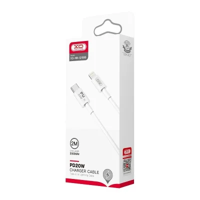 XO Kabl NB-Q189B Type-C na Lighting 20W 2M beli