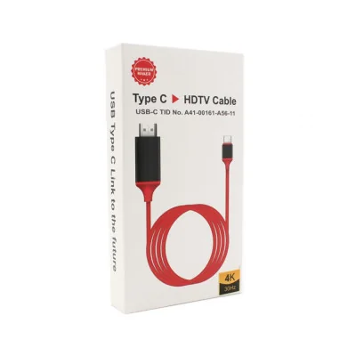 Kabl Type C M na HDMI M 2m JWD-V2 crveni