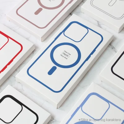 Torbica Magsafe Frame Color za iPhone 15 Pro 6.1 plava
