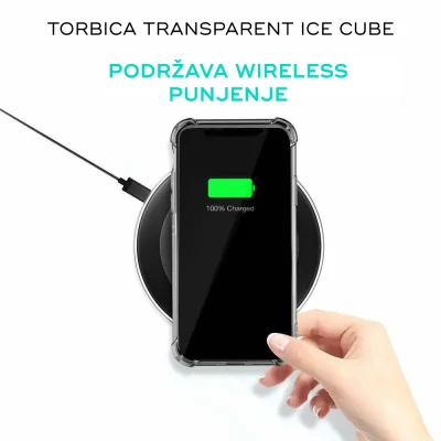 Torbica Transparent Ice Cube za Honor X8b