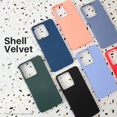 Torbica Shell Velvet za Honor X7b ljubicasta