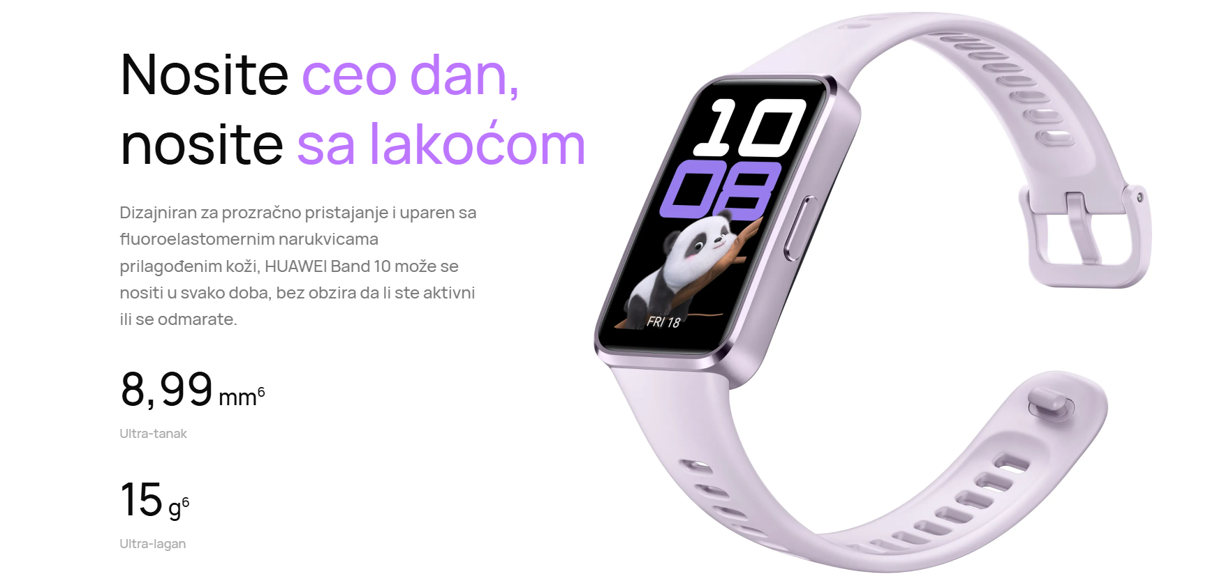 Huawei Band 10 Fitnes narukvica