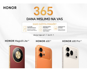 HONOR 365 dana misli na tebe